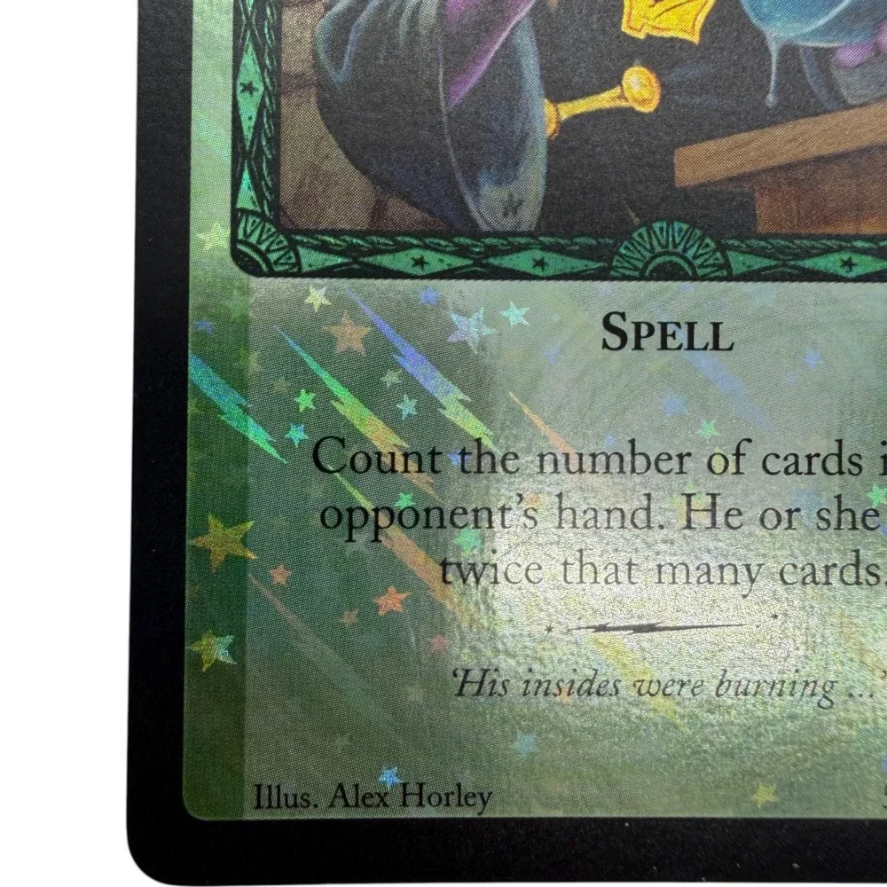 Harry Potter TCG Venomous Tentacular Juice 52/140 Holo Rare Foil Card 2002 EX